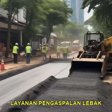 layanan pengaspalan lebak